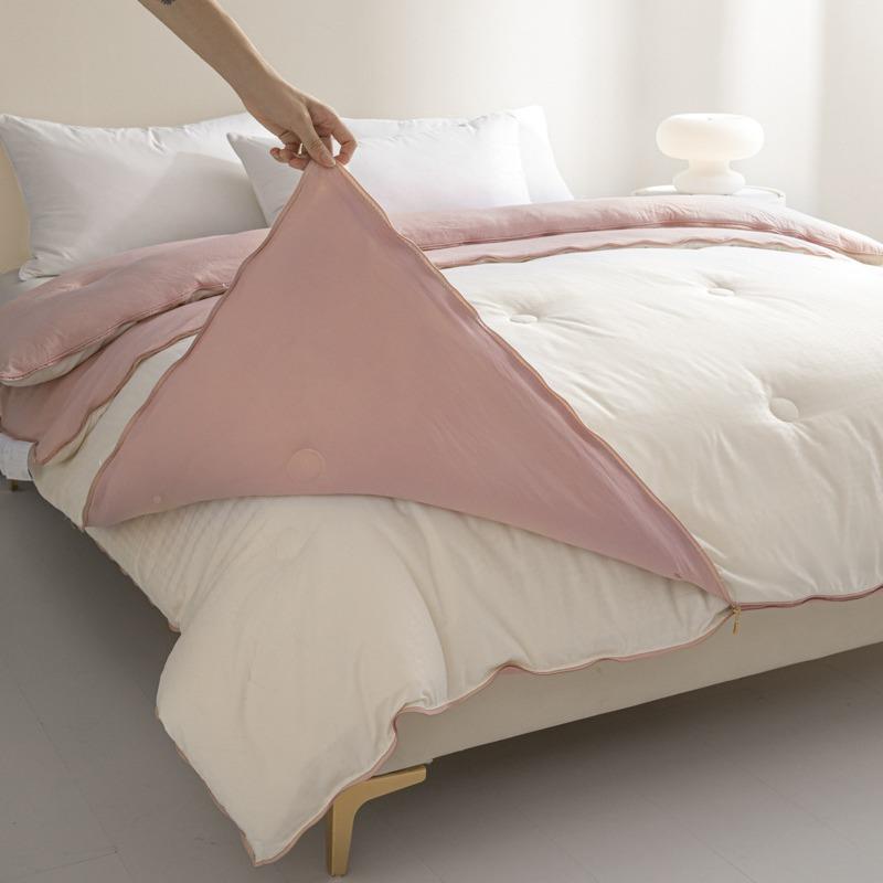 205款子母2被二合一拉被子被芯链被子冬被加新厚保棉暖被a类提花