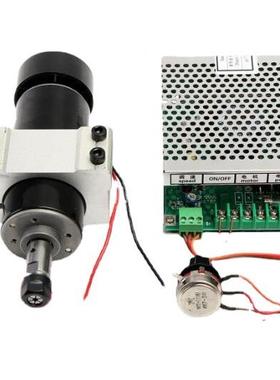 500W直52mm高速冷风主轴电机PCB雕径机主轴ER1刻VLR1配专用电源