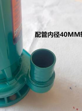 绿之星家用小美型375XIO0W泵污水污水厂废水池专用潜水泵WQD-10-0