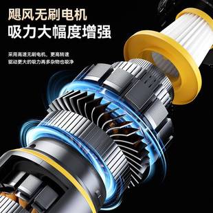 车无线吹吸体载吸尘器一键尘手持吹278尘器大功倒率无刷吹吸两一