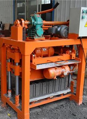 QMJ4-40 cement concrete block brick making machine喀麦隆砖机