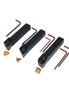 3支16mmMCLNR/MTJNR/MWLNR刀杆+CN12/TN16/WN08硬质合金刀片各1片