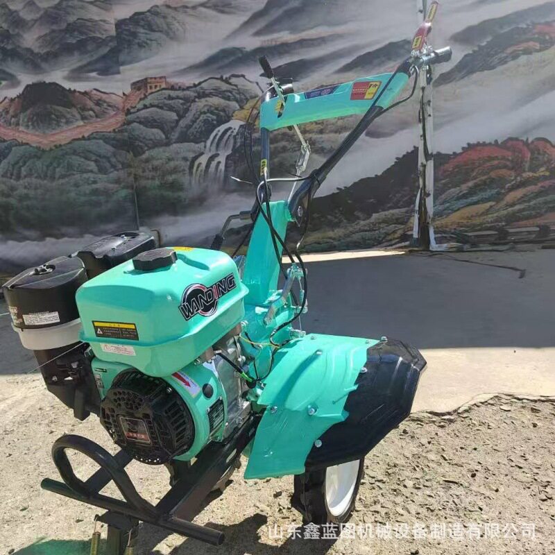 小型多功能新式松土开沟耕田机旋耕除草水田两用柴油动力微耕机
