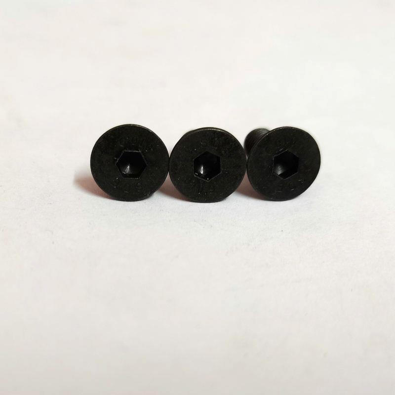 908DIN791沉内六角螺丝9六黑色内角螺丝黑锌平头头内六角螺钉