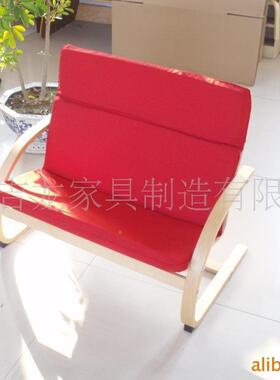 双儿童休闲椅儿沙小发可爱幼红色欧式沙发GPF人舒适海绵垫木质沙