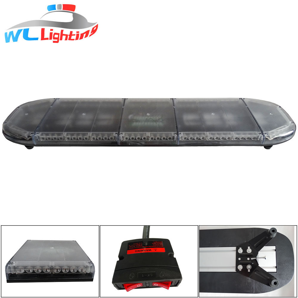 厂家直销 88LED 汽车迷你短排警示灯 爆闪警示灯 频闪灯 127CM