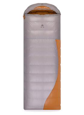 SY营ICE灰熊信FLPK封款羽绒睡袋大人外露冬户季加厚鹅绒防寒保暖