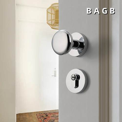 BAGB体室内卧室房门木门静音门形式球qq鹅法蛋家用分门锁静音锁