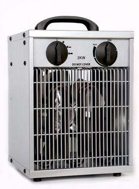 2工KW形暖风机业干取暖器家用52597居浴两用电暖器烘机方大棚加温