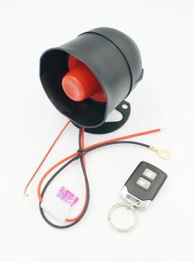 无音损盗87451安装汽车防报警器免线car剪alarm内置震动启动报警6