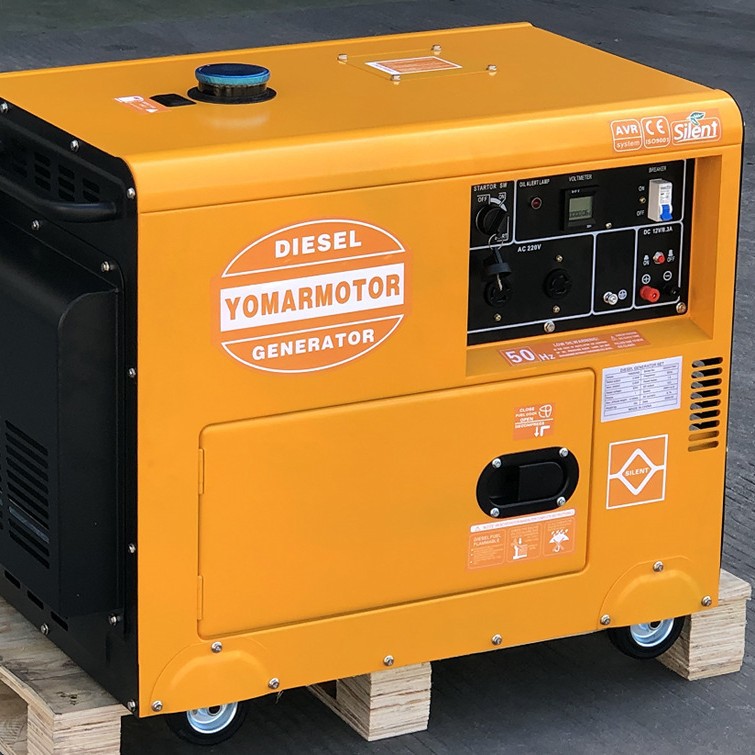 3KW5KW小型静音发电机养殖场柴油发电机应急备用发电机组