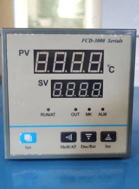 FCD3-3000温控仪表烘温度箱控5制器控温面板FCD-3KFCD-30000004