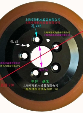 加力电动车驱动轮后轮子230*75 JIALIFT加力转向轮方向轮橡皮轮