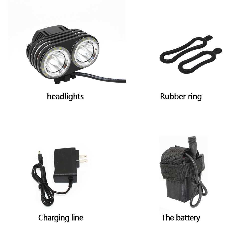 XML2LED强光远射自行车灯头灯矿灯工作灯手电筒 厂家直销一件代发