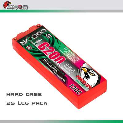 鹰氪CODDAR 6200MAH 2S 7.6V 130C HV漂移平跑攀爬1/10RC车锂电池