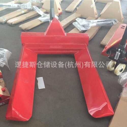 手动纸卷搬运车液压纸筒车盘头纱辊经轴线盘搬运车地牛卷材车