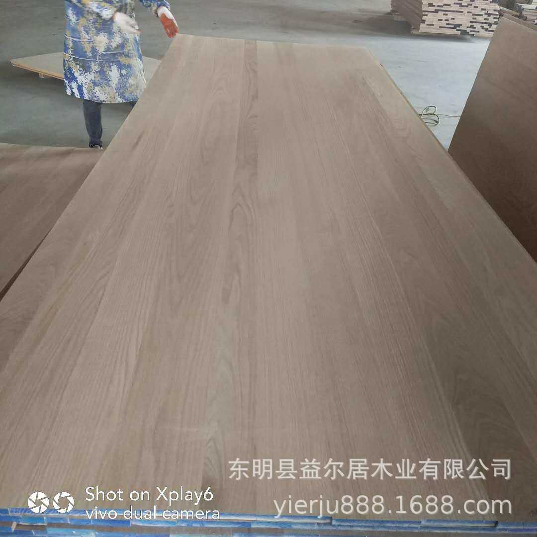 庄寨厂家 北美红橡直拼板 实木家具装修大板红橡直拼板可定 制