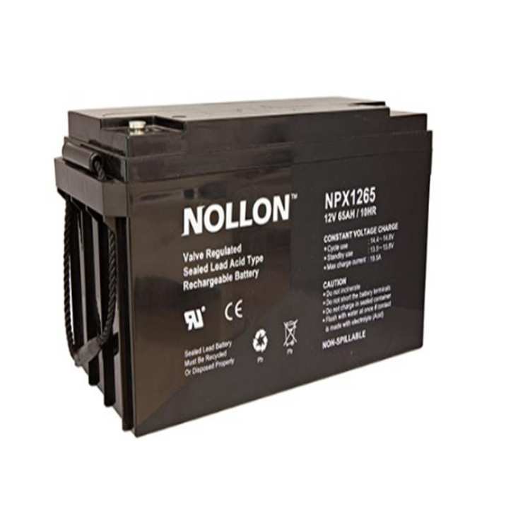 蓄电池12V65AH NOLLON蓄电池NPX12-65 UPS电源蓄电池稳定