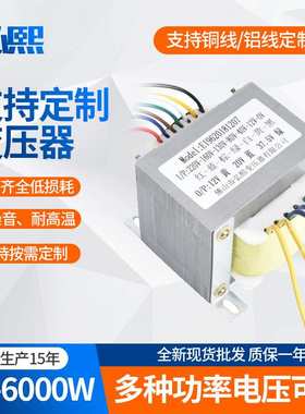 EI型电源变压器EI96x65低频55VA全铜足功率足铜单相干式变压器