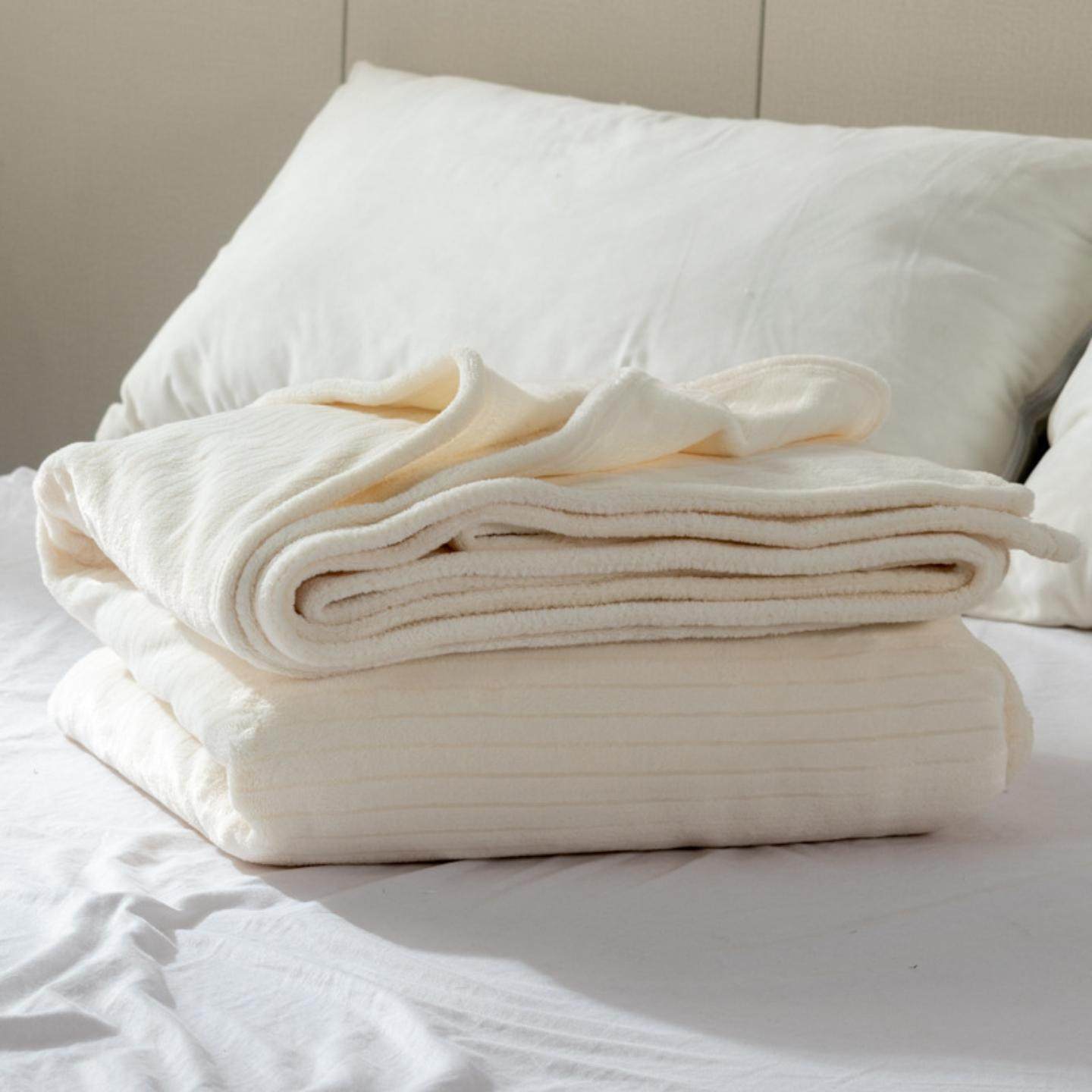 纯色牛奶绒毛毯双面绒加厚可机洗毯子加厚保暖床单空调盖毯防静电,床上用品,休闲毯/毛毯/绒毯,淘宝优惠券,粉丝福利购,淘宝优惠卷