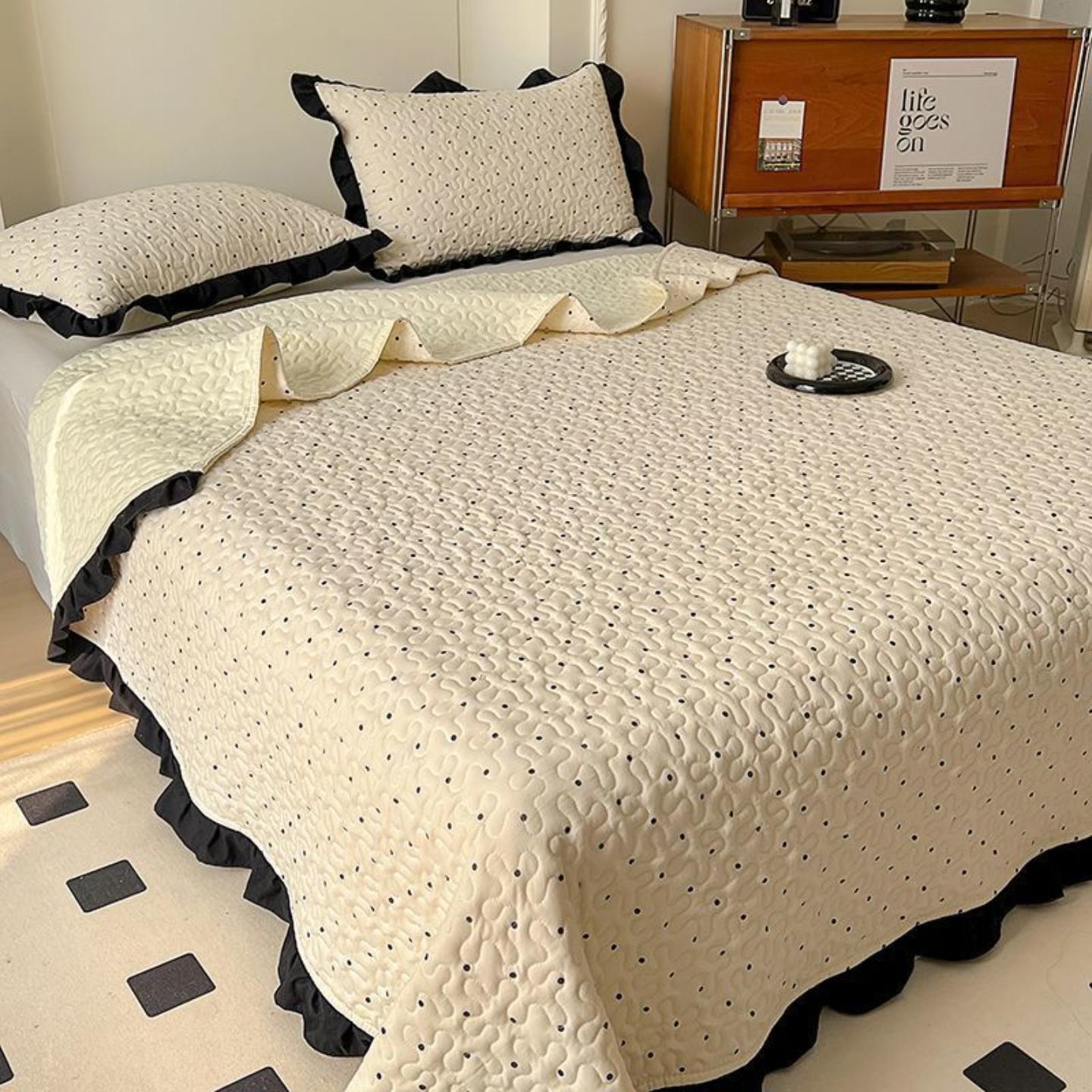 夏季款法式复古夹棉床单榻榻米