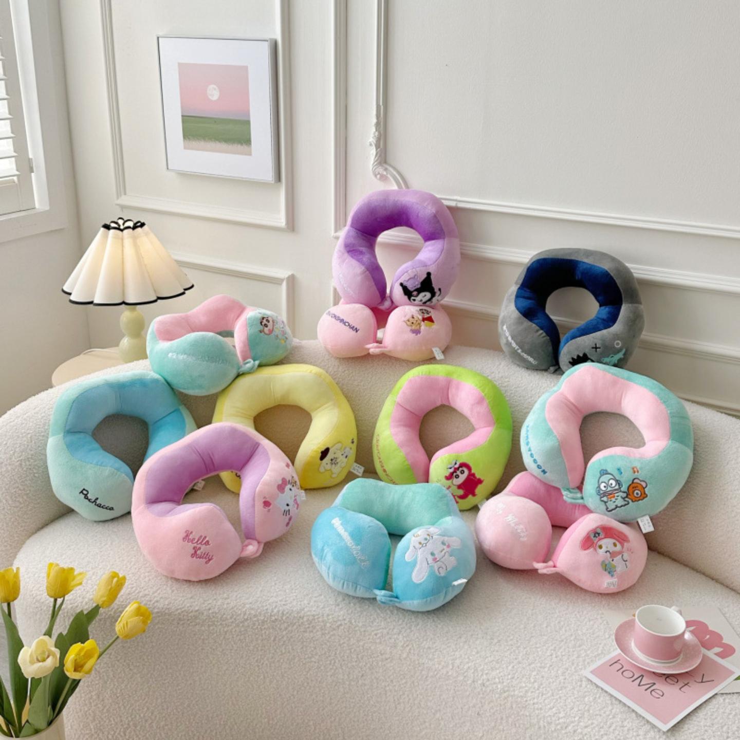 卡通午睡枕办公室午休靠枕旅行