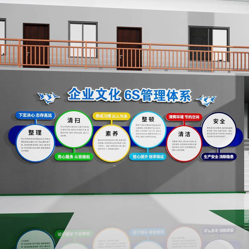 Y-NK843管企业工厂车间文化贴墙生励志墙仓库6s理宣传标语背景贴,家居饰品,软装墙贴,淘宝优惠券,粉丝福利购,淘宝优惠卷
