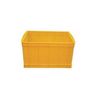 7箱00-30周转色黄色塑料箱长MFN方形加红厚大号熟胶储物运输箱9带