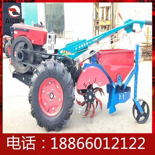 手扶拖果拉机配套沟施肥回填一体机开沟机林业大棚开施肥PXJ回填