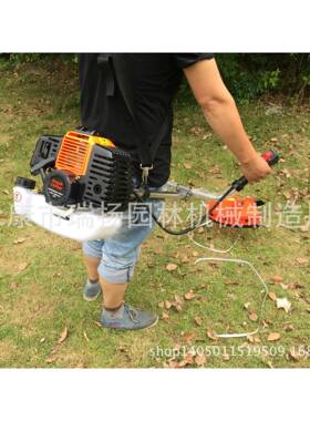 2.UNU2KW高品质GC520割机，二程侧挂式割草机草，割灌机草冲坪机