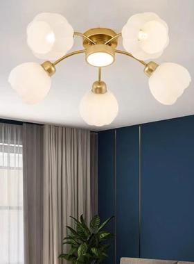 客厅灯广东中山灯具网37003轻奢新款现代简约家灯用大室厅主卧吸