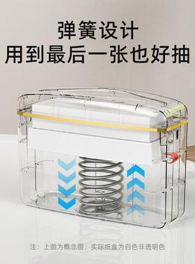 奥力奇台擦手AQ-2112纸盒吸盘式房面吸油N纸厨盒立式桌面弹簧折Z