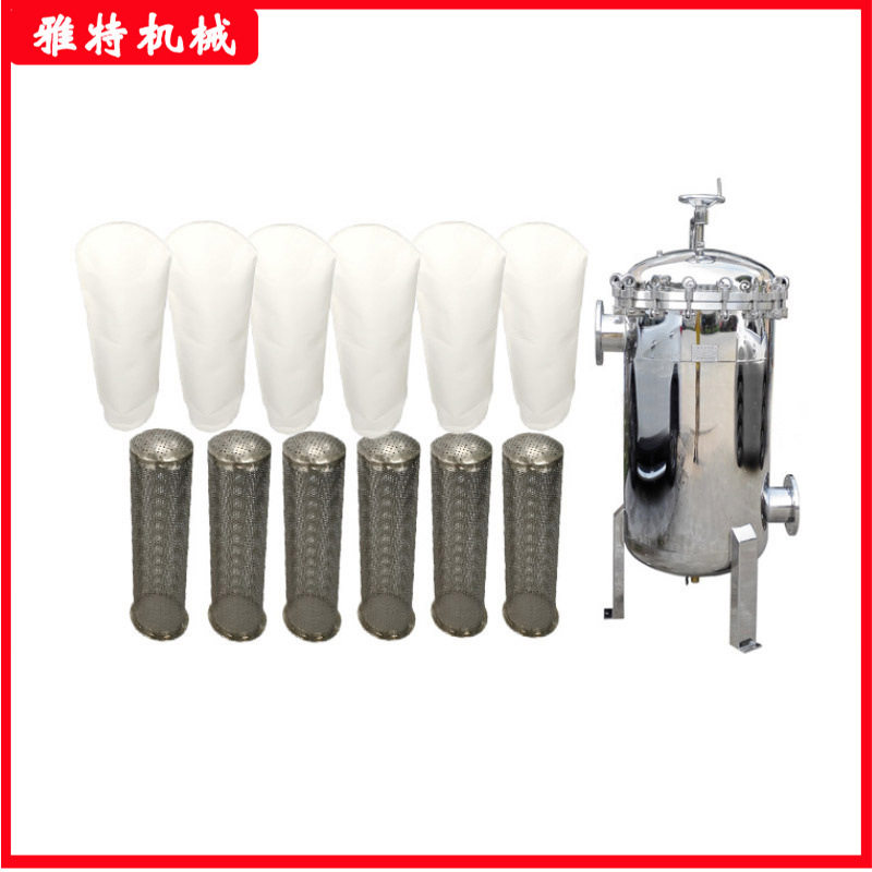 不锈钢多袋式袋滤器水处理
