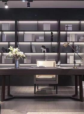 2025新公式XNH极简实木书桌电脑桌现意代办桌简款约书房家用卧室