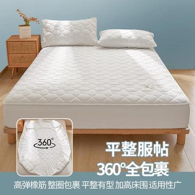 棉水床笠纯棉床床笠三件套00811家用夹垫保护套防滑隔脏床罩套防