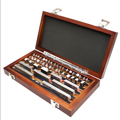 西南量千块标准块3块8件0676级高速钢公制规套装校块分对尺测量块