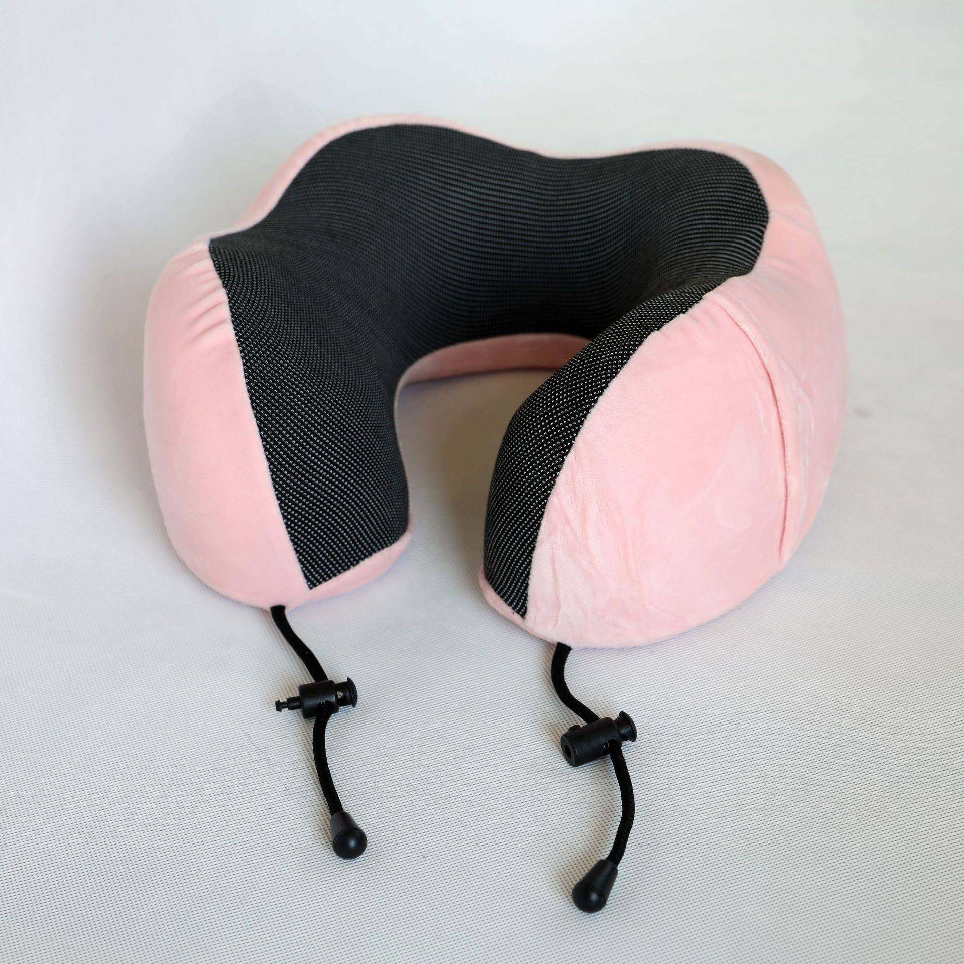 记棉u型忆枕可收纳驼峰记室忆枕活动02旅行用办公用回弹午睡慢枕