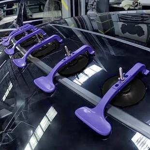 6PCS包围安装 盘固定器功80113能饰条玻璃固 固夹玻璃定吸包围安装