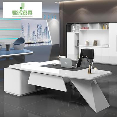 椅DBT大时尚烤漆老板桌简约现总代总裁班台经理桌主管桌组合办公