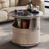 轻奢极简可动FDN移泡茶几角几客厅茶几茶台阳台边默认项成桌人绢