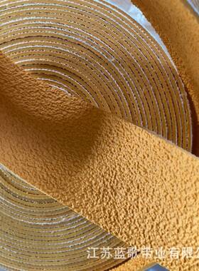 江苏蓝歌剑杆织包辊带灰色纺布纹皮厚2.黄糙面，0型mm织设备耐机