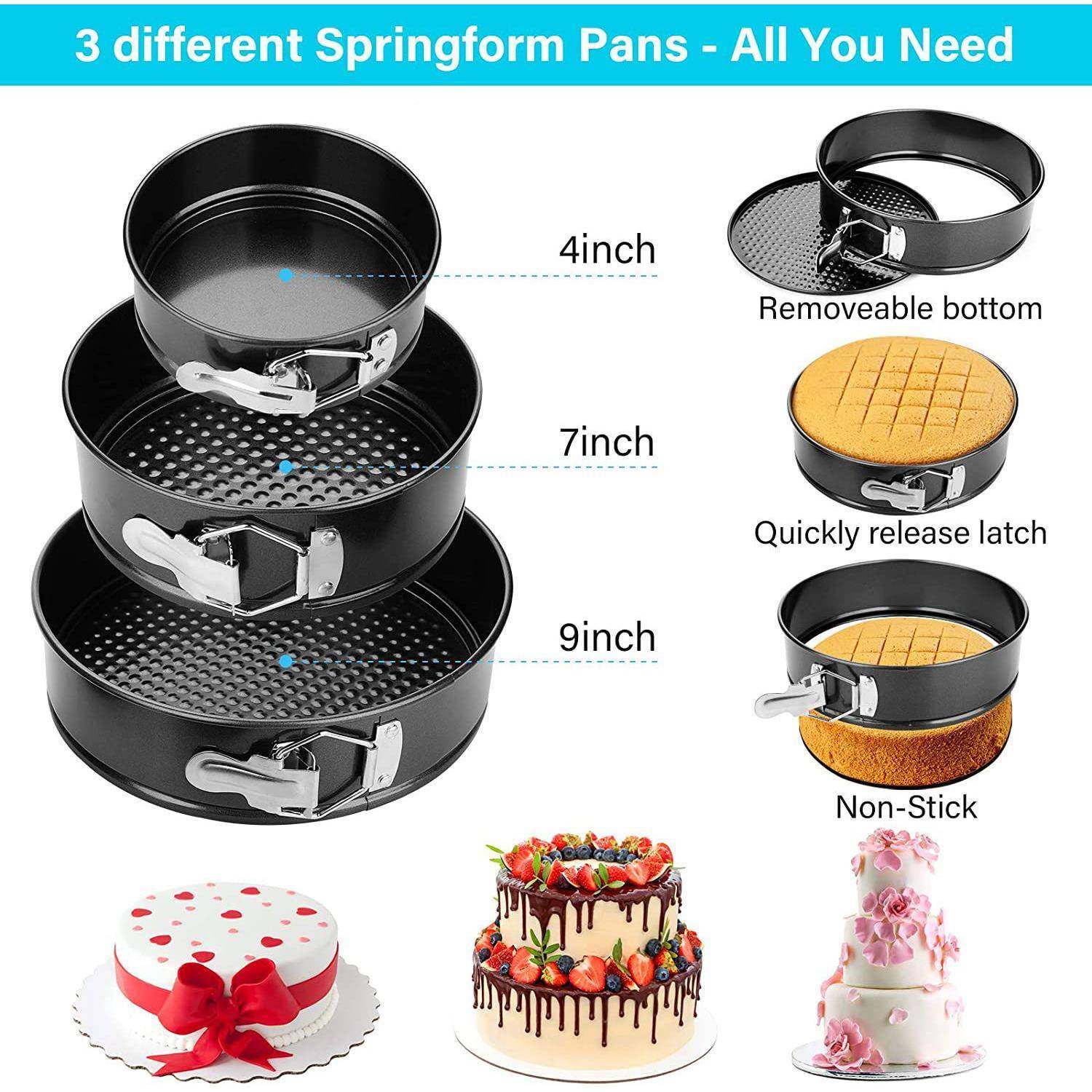 420奶al031件套蛋糕不沾烤盘装烘裱花转台裱花嘴油装饰工具焙套套