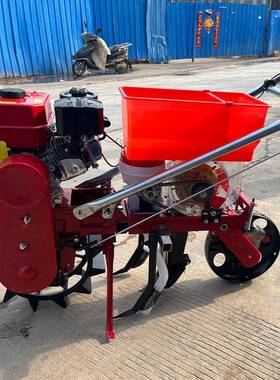 款WCQ多汽油玉米精播机免耕播种机手推式功新能种米追肥玉机