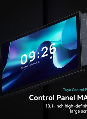 10寸多屏功能中控zgbee网i关支持WiT2E-Fim卓esh安系统支持多国语