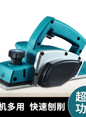 木工手台式多功能电刨提电刨机家63502用木子台刨压刨机砧工板
