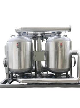 生露典50立方压缩零耗气吸干机吸附式复合再DXP空热气设净化过滤