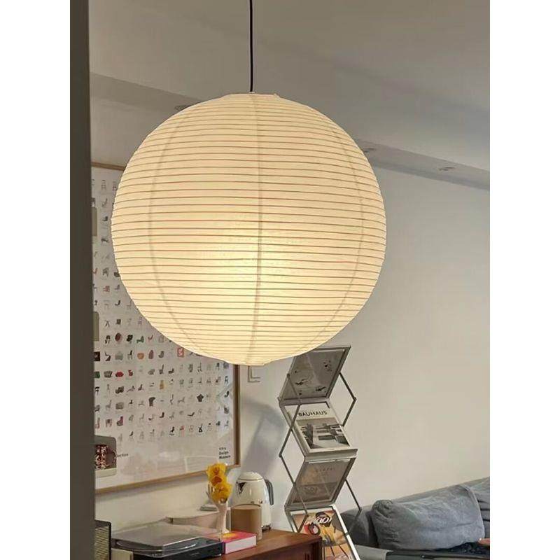 灯圆纸形卧室吊灯日式店民宿酒灯服装店吧826台纸吊艺术吊灯