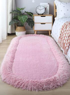 xKW地毯客厅卧室房床边yi5rHri6厚加密弹力丝间用飘窗防滑地家加