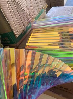 庆新婚KWG款料幻彩折纸现场舞台美陈装布置户塑外场景镭射饰挂件