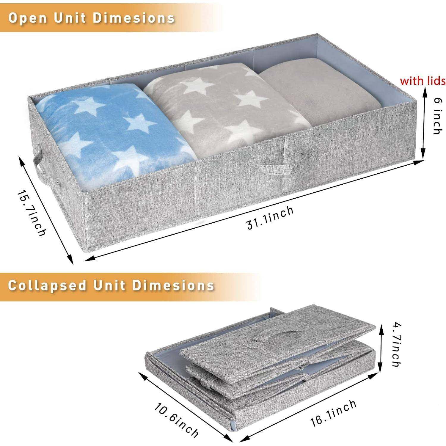 阳新款收离子床下储物透明卧室容叠器大号可折纳袋床下衣物储物,收纳整理,首饰盒,淘宝优惠券,粉丝福利购,淘宝优惠卷